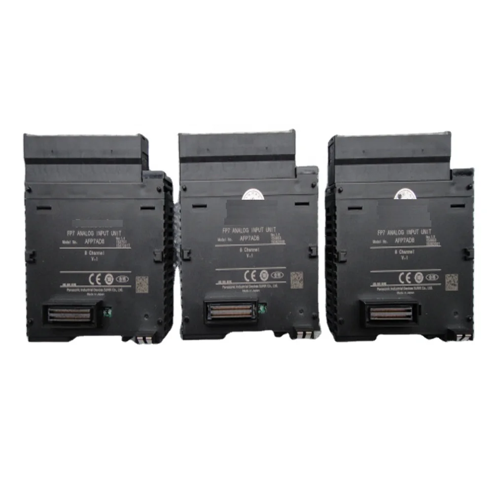 Industrial PLC  Original NEW INPUT MODULE 8 ANALOG AFP7AD8 MHMF082L1U2M Expansion Module 8 High Speed Multi-Channel