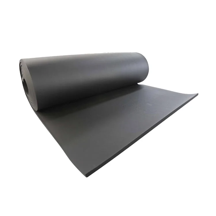 Aluminum foil NBR/PVC Class 1 Foam Rubber Insulation Roll for Duct