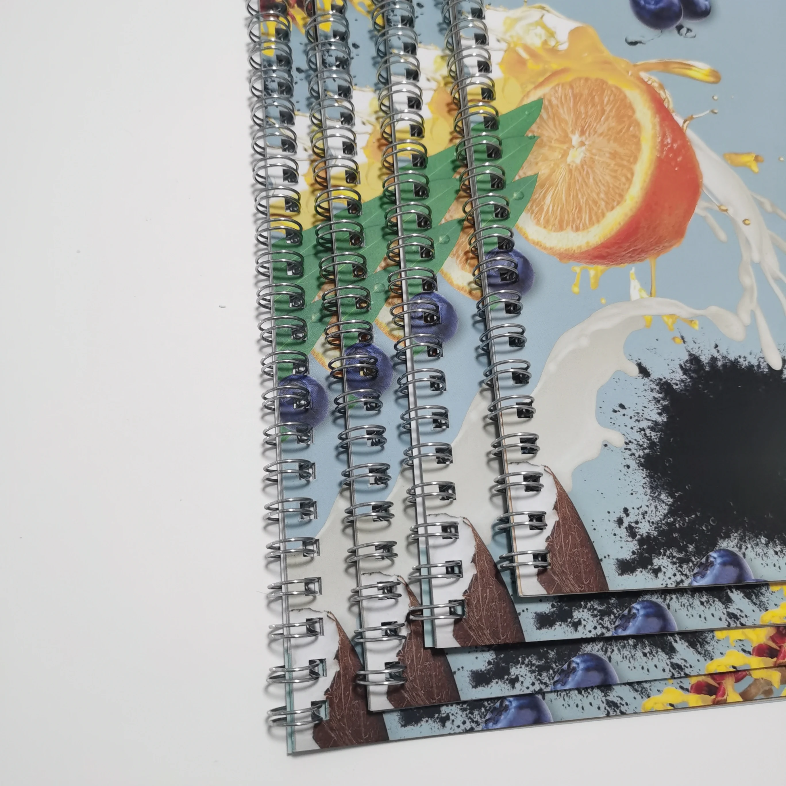 Custom Printing Manual Brochure Booklet Catalogue Wire-O/ Spiral Bound Paper Journal