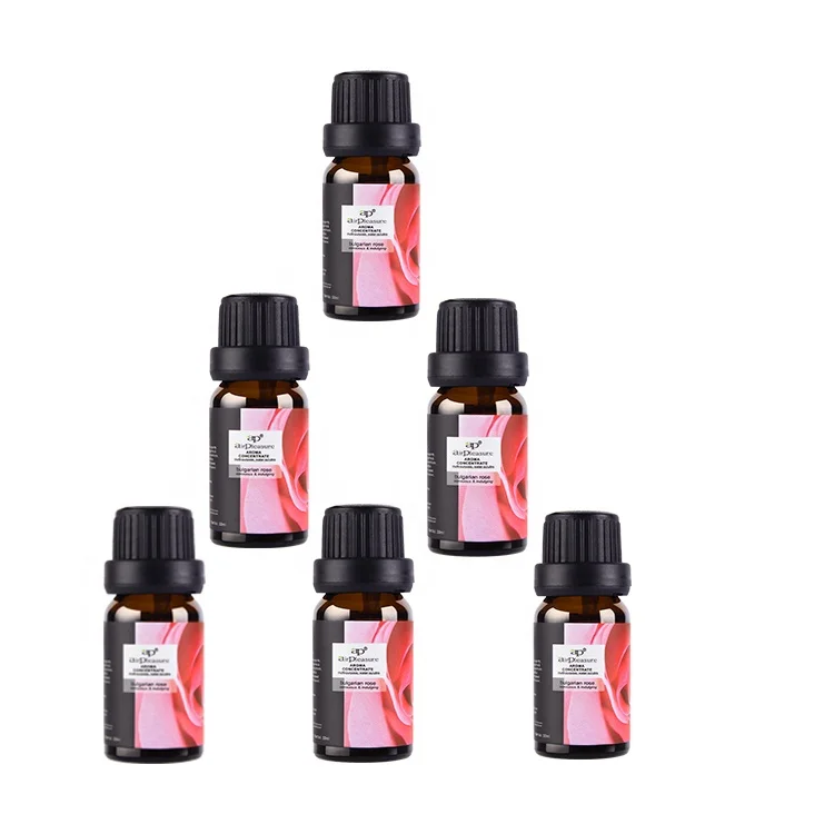 Manufacturers Dining Room Fragrance 6*10 ml Bottles For Oils Essentials Water Soluble Luxury Lemon Essential Oil sets