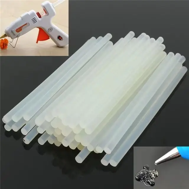 20*100 мм эластичный прозрачный EVA свойства эпоксидной смолы DIY горячего расплава клей stick