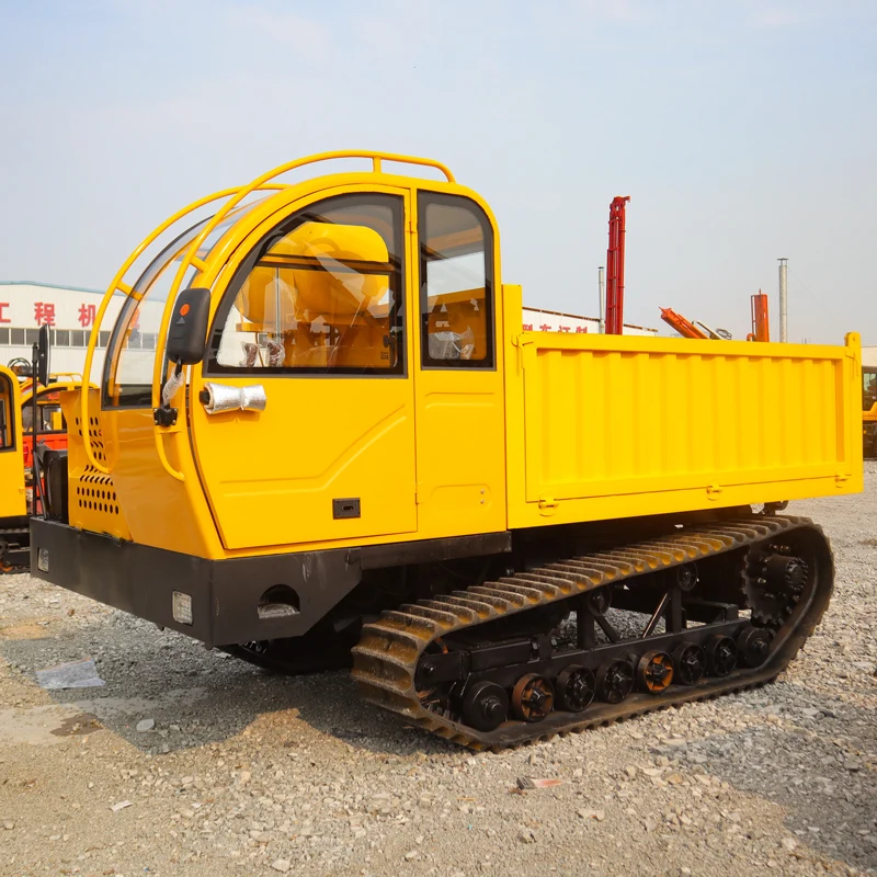 Best Price 8 Tons Crawler Truck Transporter Crawler Dump Truck Suitable For All Terrain Crawler Tractors For Sale