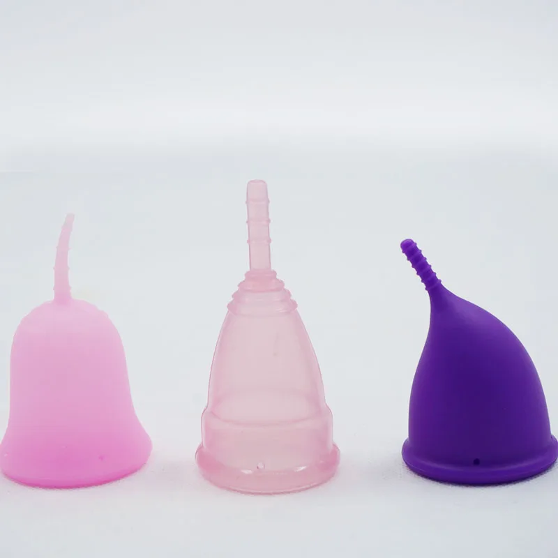 Wenrui 100% Medical grade silicone menstrual cup teen reusable menstrual cup