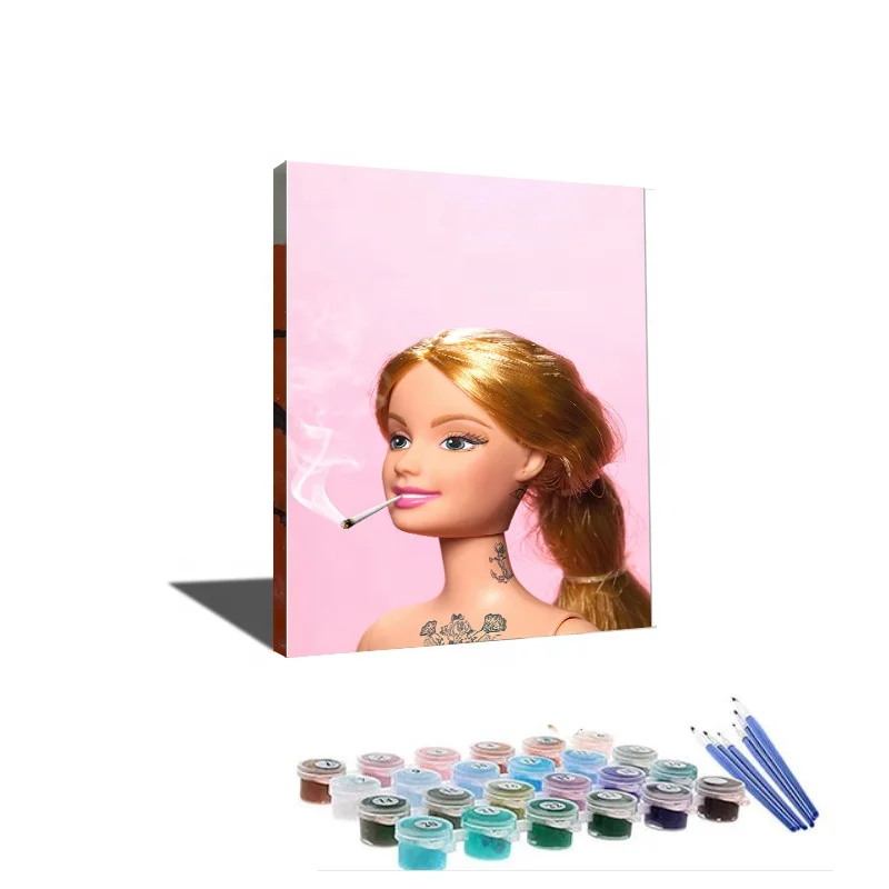 Hot Selling Photo Custom DIY Paint by Numbers Personalized Paint by Numbers Oil Painting for Gifts and Home Decorations Print