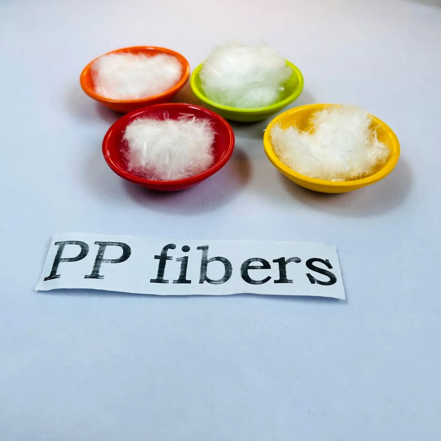 Ruyuan chemical polypropylene fiber 10mm CONCRETE ADDIT PP fibers