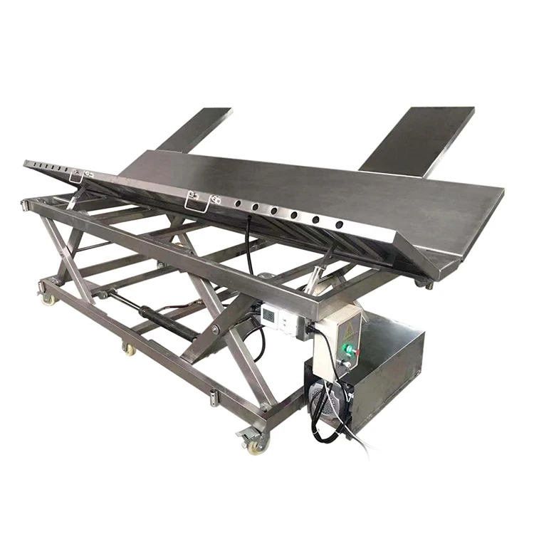 Wondcon Animals Table Vet Operation Lifting Stainless Steel Electrical Equine Operating Table
