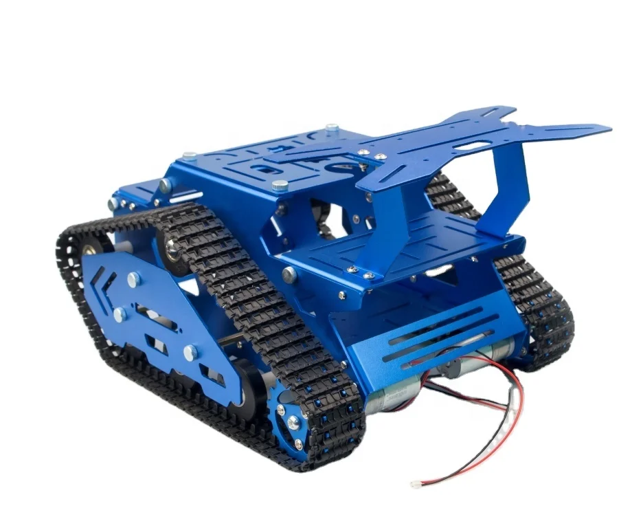 TH-X 2WD Motors Full Aluminum Alloy wireless rc Smart Car Chassis Kit for kids diy smart Robot car accessories kits