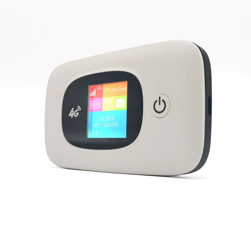 High Speed 4g Lte Cat4 Wireless Hotspot 4G MIFI1.44 LCD Screen Mobile Portable MIFI Pocket Wifi Router With Sim Card Slot