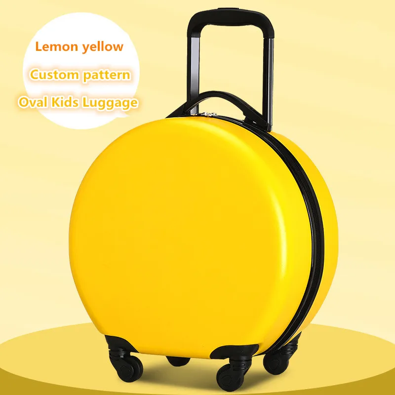 Luggage Kids Travel Trolley Luggage Bag Cartoon Printing Suitcase