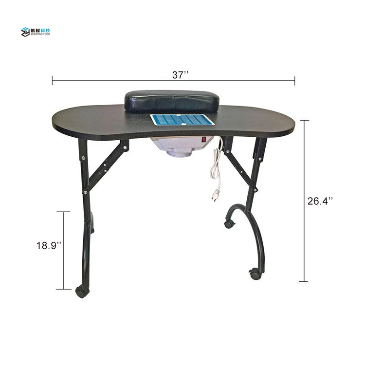 Beauty Salon Furniture Nail Manicure Table Witn Exhaust Fans