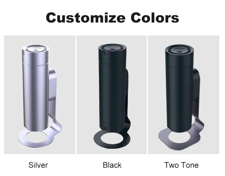 Wholesale ODM App Controlled Elegant Round Portable Aromatherapy Oil Diffuser USB Home Hotel Scent Tower