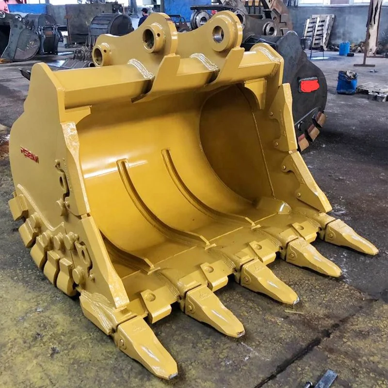 Heavy Duty Digging Rock Standard 2m3 Bucket 30 Ton Big Excavator Rock Stone Bucket Price For Komatsu PC300