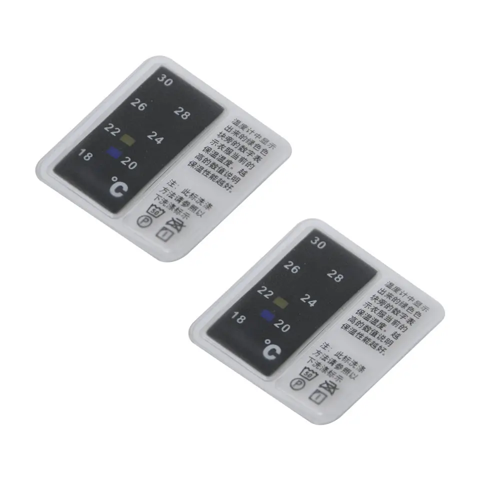 Wholesale Reusable Clothing Thermometer Strips Custom Plastic Lcd Clothing Thermometer Strip