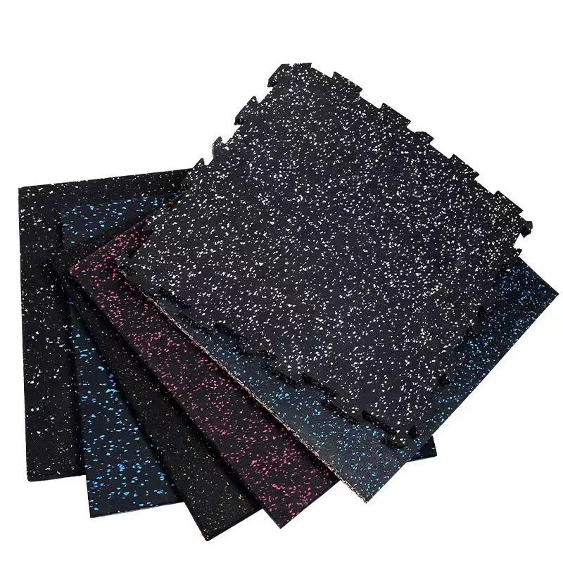 Factory High Quality Rubber Flooring Soundproof Mat Floor Anti Vibration Natural Rubber Flooring Tile