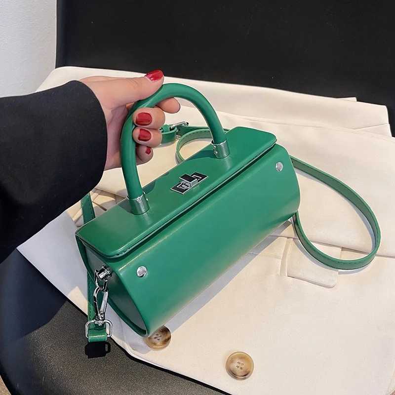 2023 New Fashion Round Ladies Hand Bags PU Leather Cross Shoulder Hot Small Jelly Office Bag For Women Good Quality Handbag