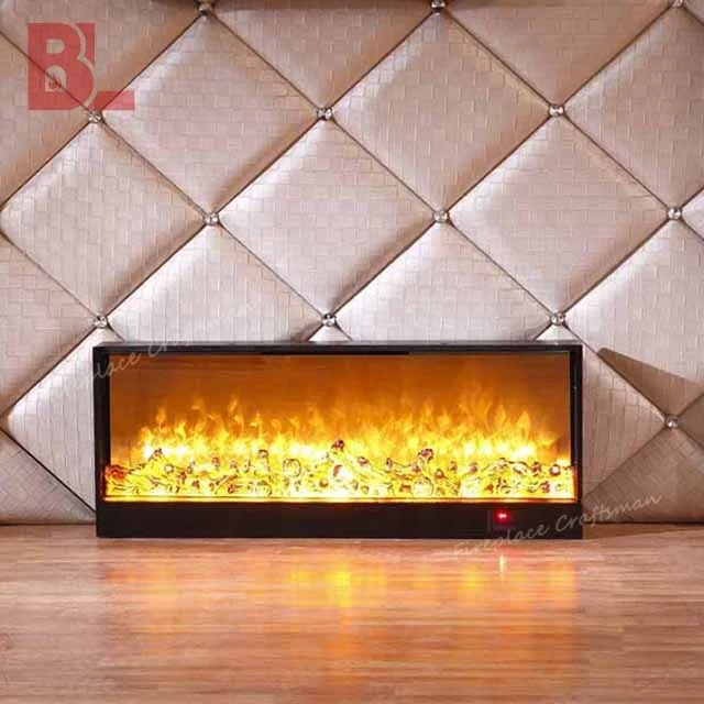 Modern flame craft stove surround electric wood burning fireplace inserts