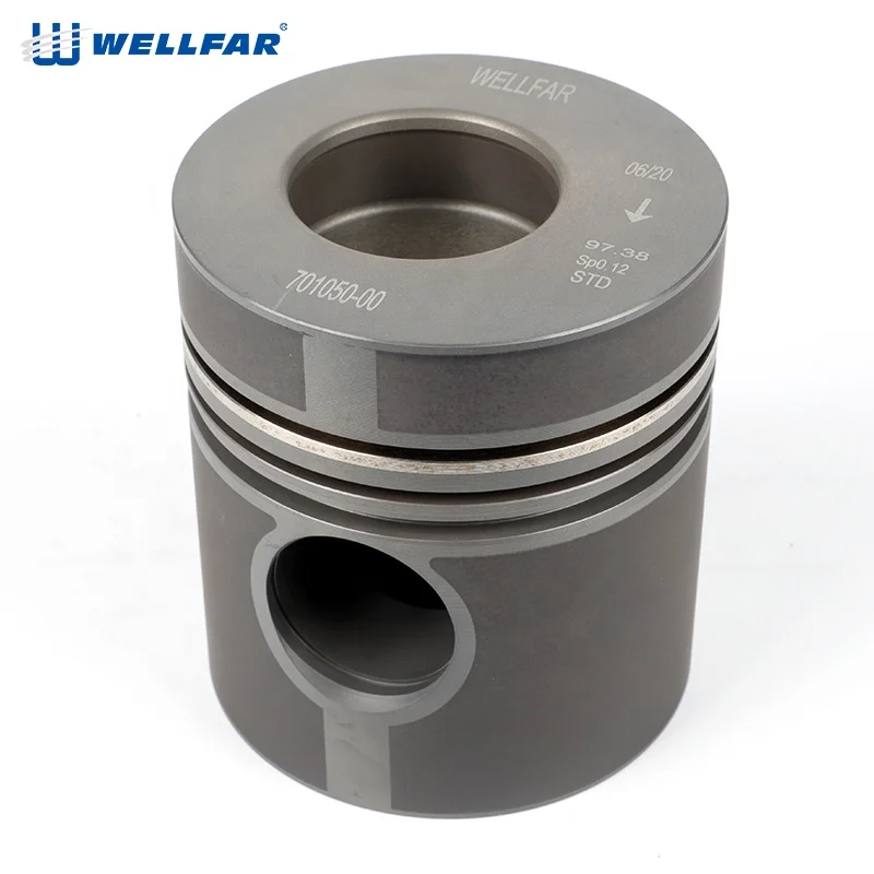 Wellfar Engine Liner Kit Cylinder Piston For Mercedes Benz Om 366