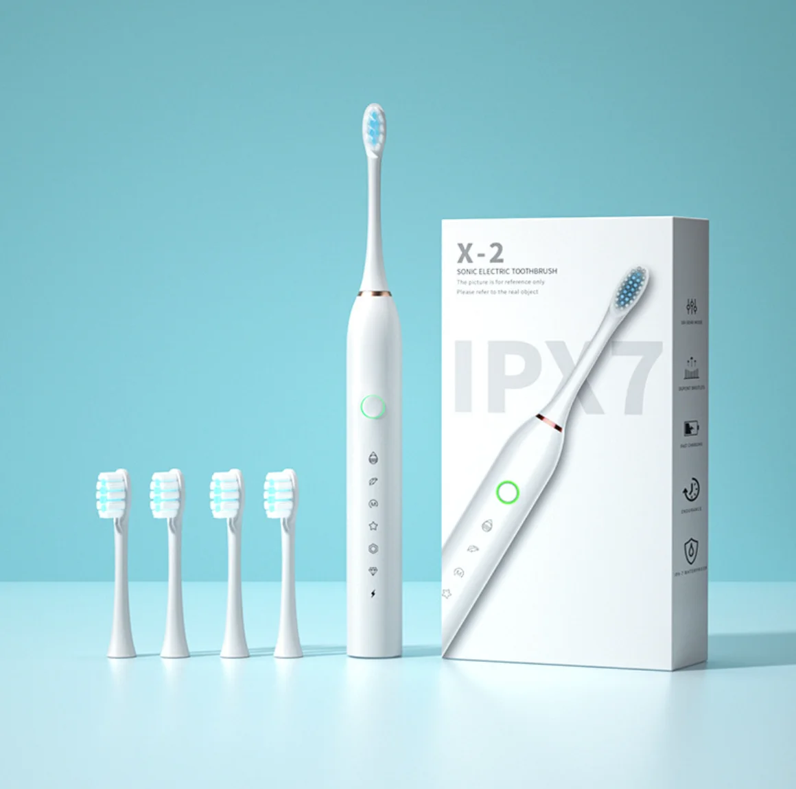 Wh-58 Wholesale China Customized Smart Ultrasonic Toothbrush Kit OEM Adults Sonic Electric Toothbrush