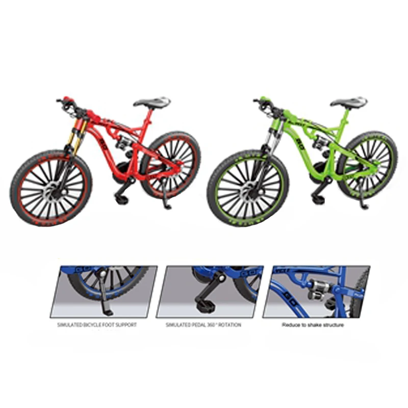 1:8 Mini Alloy Finger Mountain Bicycle Home Die-cast Road Bike Model for Children Boys & Girls HN970945