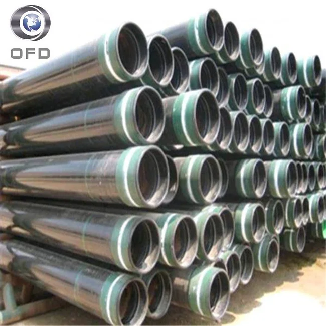 OCTG tubular API 5CT J55 K55 N80 L80 P110 seamless pipe casing