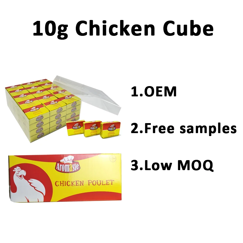 4g Chicken Flavor Mixed Spices Seasoning Cube for Africa Market