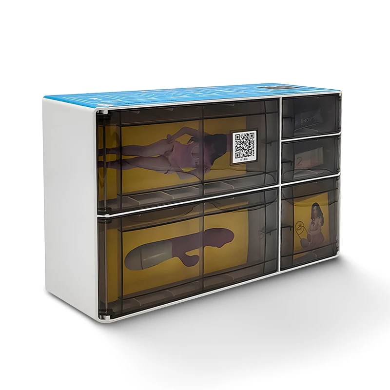 Small vending machine intelligent automatic self-service mini hotel spring machine grid machine