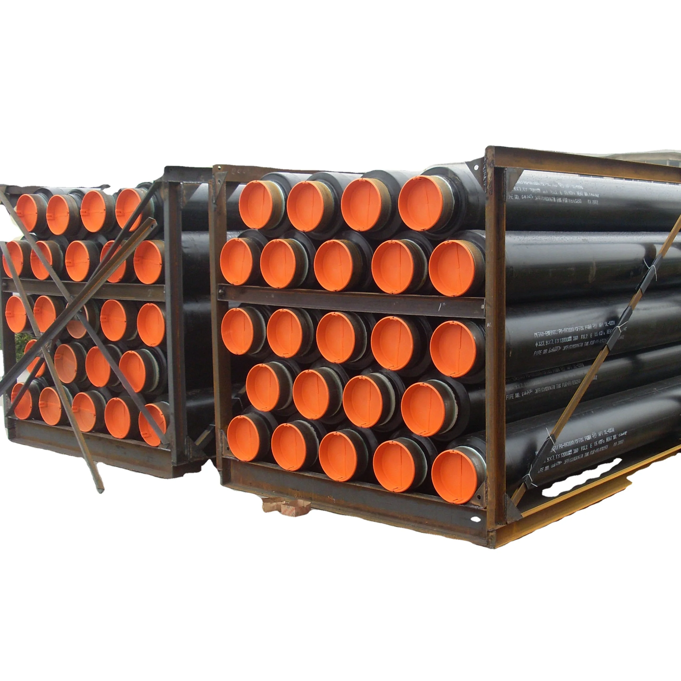 PU Foam Thermal Insulation Cover, Seamless Pipe, API 5L gr.b X42 X46 X52 X56