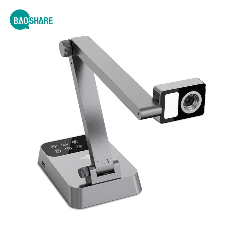 light small free 180 rotation Auto focus 18MP 30FPS Automatic Visual presenter GP1200D  visualizer