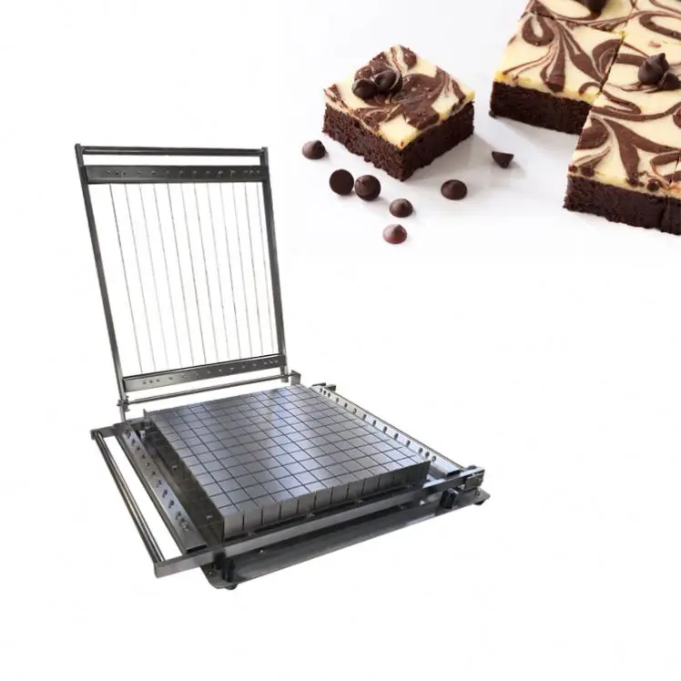 Electric 60x40 Chocolate Guitar Cutter for Home Use Confectionery Cutter for Food Shop Retail New Condition with Flour Motor