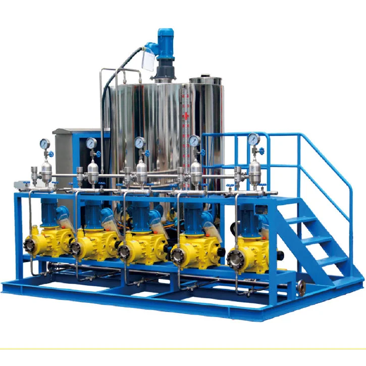 Liquid Dosing  Device including Metering Pump   Chemical Injection  Skid