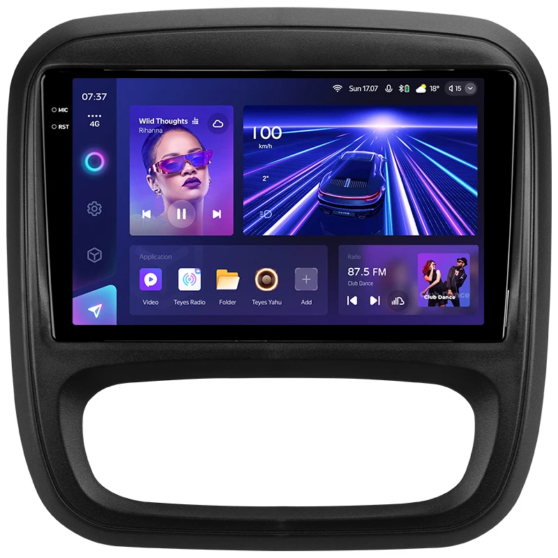 TEYES CC3 2K For Renault Trafic 3 2014 - 2021 For Opel Vivaro B 2014 - 2018 Car Radio Player Navigation stereo No 2din 2 din dvd