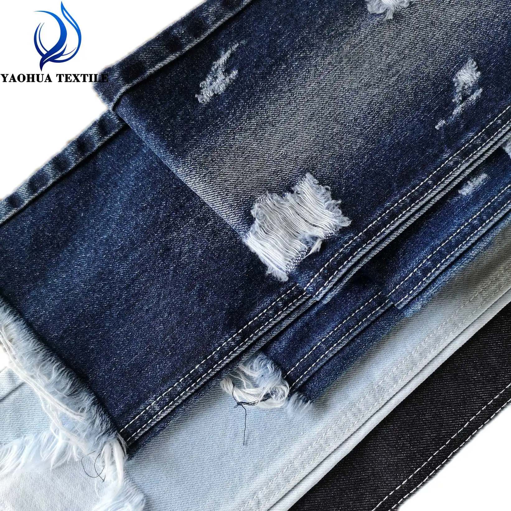 2049 High quality heavy weight 100 cotton fresh yarn cool style denim fabric for jeans and jackets