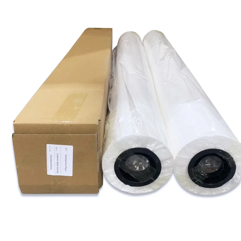 high quality 50gsm 70gsm 90gsm 100gsm Manufacture High Quality  sublimation paper roll sublimation paper roll wholesale