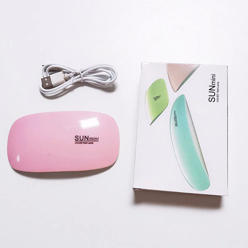 УФ-лампа для сушки гель-лака, 6 Вт, USB-кабель