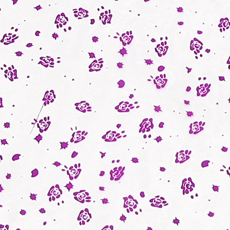 New Arrival Special Design Star Cellophane Floral Wrapping Paper Cellophane Paper Sheets