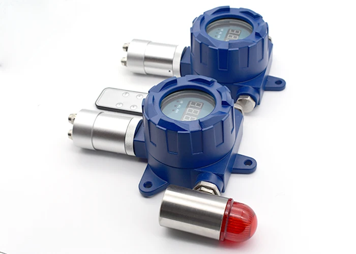 Wall-mounted Diffusion Type HCN Toxic Gas Detector For Leak Monitoring