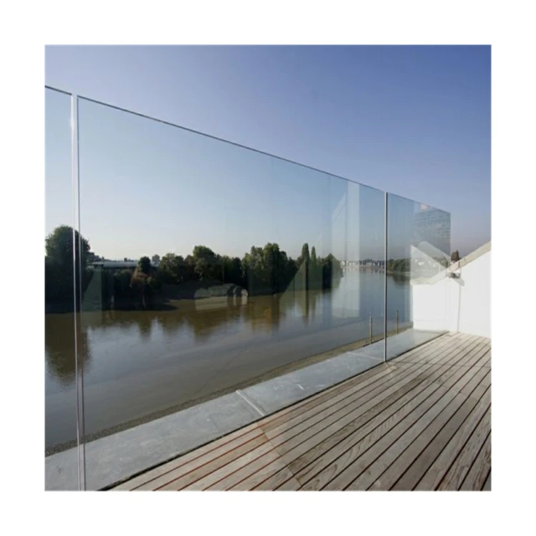 ACE U Channel Glass Railing with LED Light Aluminium U Channel for Glass Railing