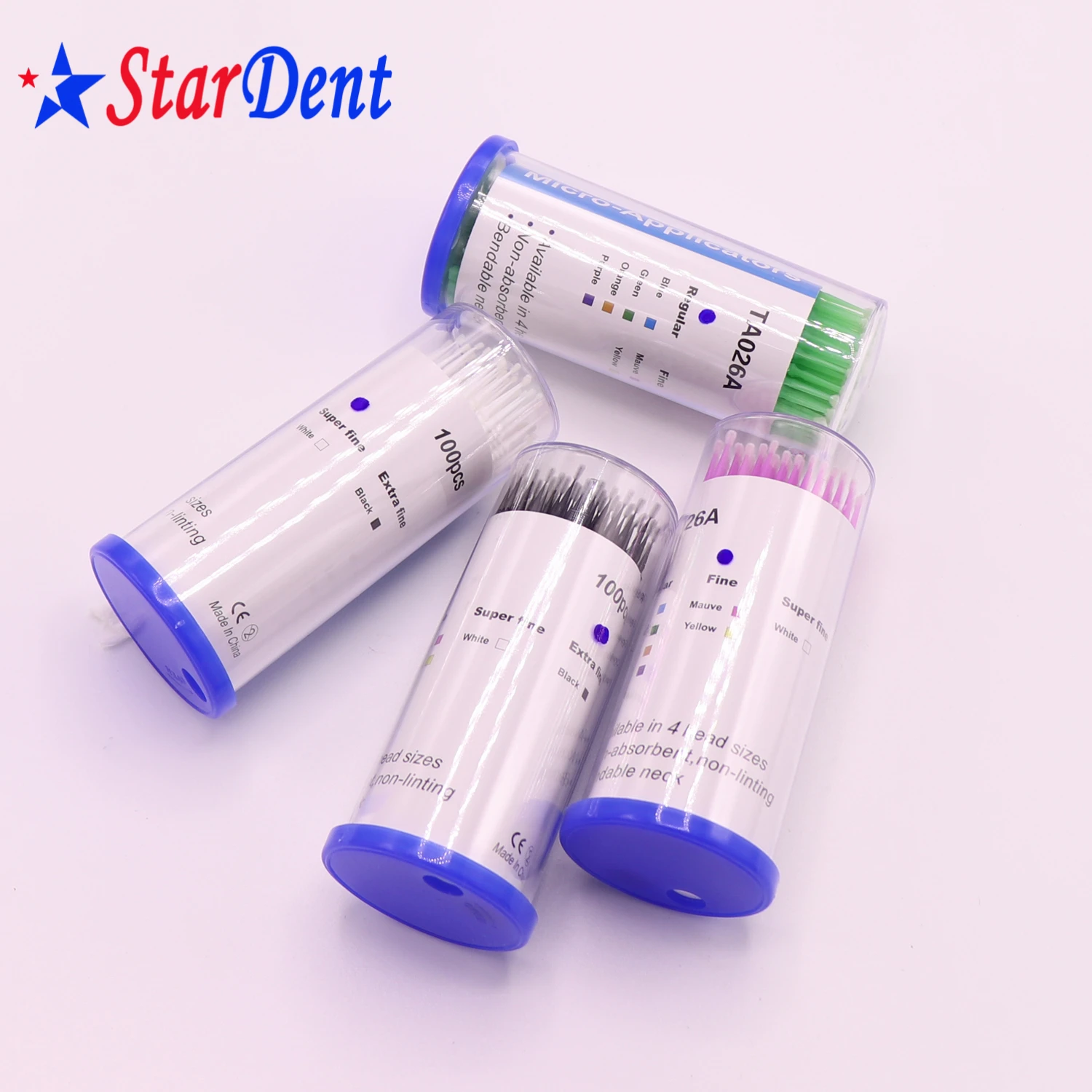 Dental Disposable  Plastic Microbrush Micro Applicator Dental Consumables