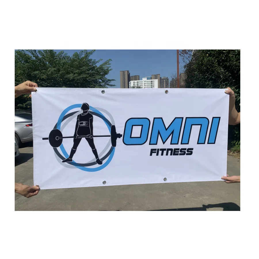 Advertising Banner  Digital Printing on Vinyl Mesh banner/ Full Color Printed Banner Vinyl Sign