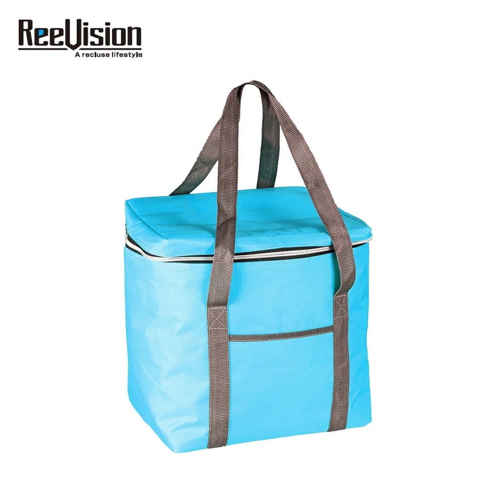 custom Large capacity Ice bag insulated thermal bag food delivery picnic camping Cooler Lunch Bag