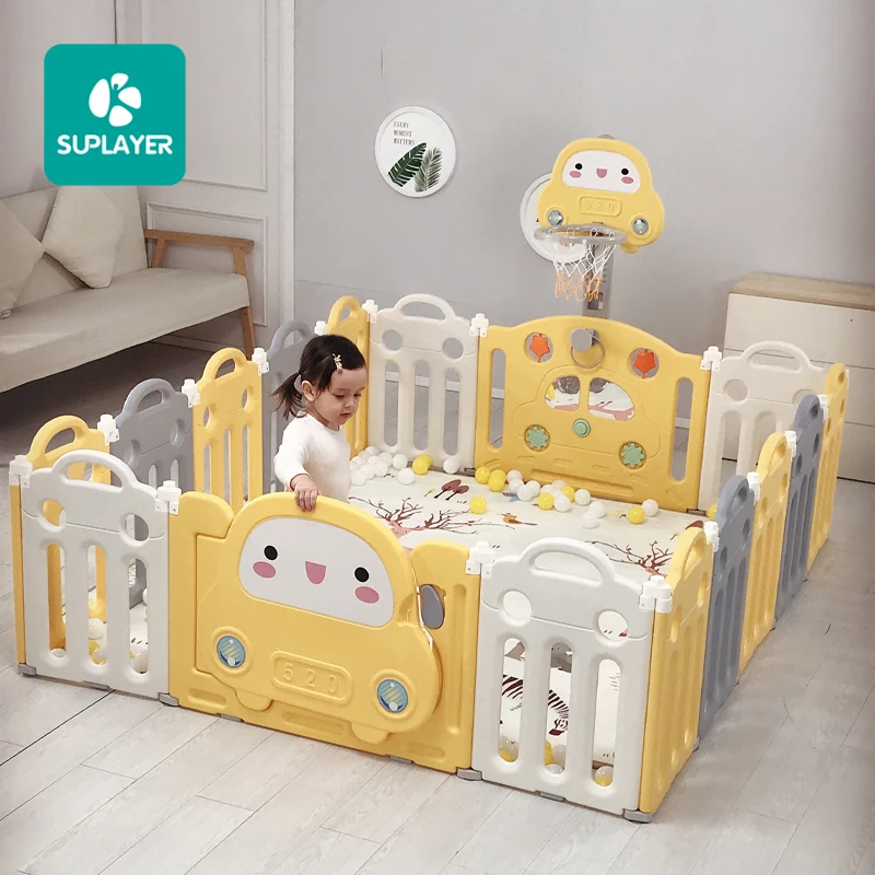 SUPLAYER 1 MOQ Shipped Within Three Days E-commerce Hot Sell C-WL818 Baby Playpen