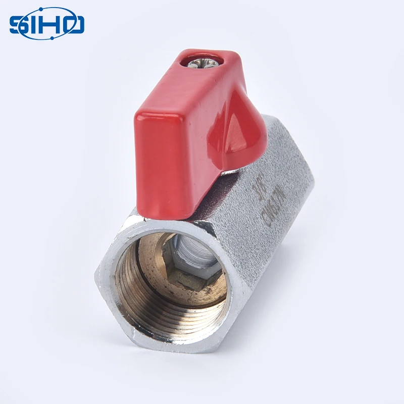 3/8 Inch stainless steel 304 cw617n mini ball valve with female thread