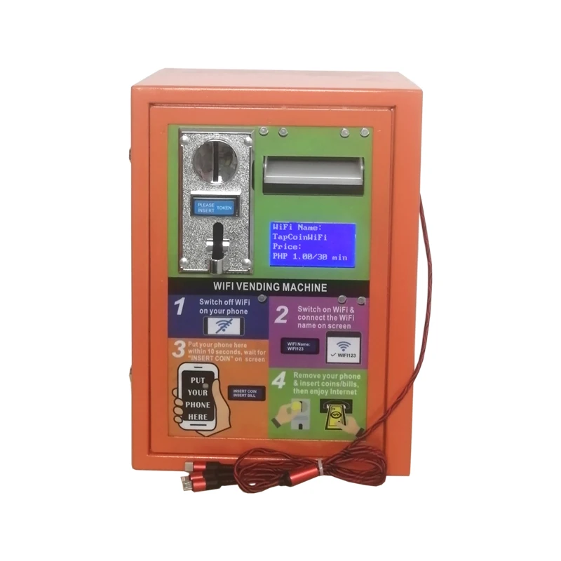 2023 New Fashion Product Self-service Top-up Kiosk for WiFi Vending