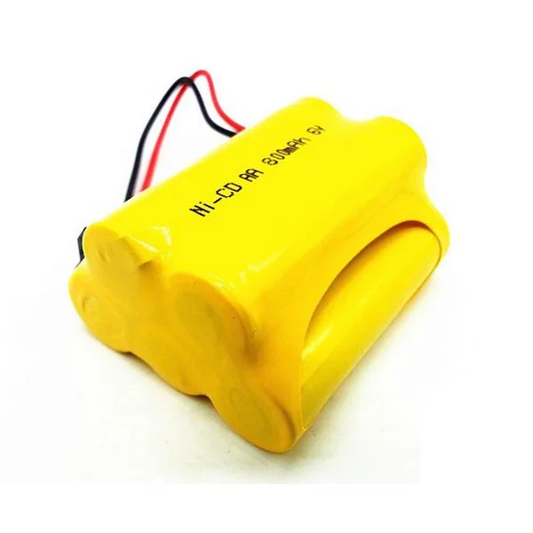 PKCELL Industrial Ni Cd 6v Nickel-cadmium AA/AAA 700mAh,800mAh,900mAh rechargeable battery pack for RC toy