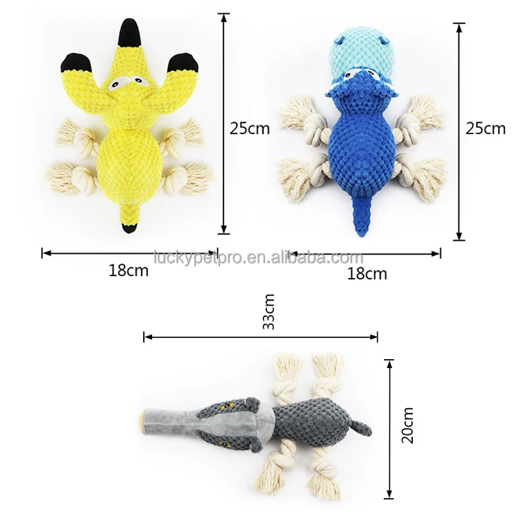 Latest Christmas Squeaky Dog Toys Pack   Durable Beef Flavored Stuffed Animal Plush Chew Toys with Squeakers
