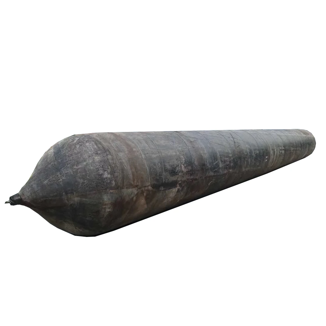 Inflatable ship sunken salvage ship  lifting  launching airbag balloon roller sausage