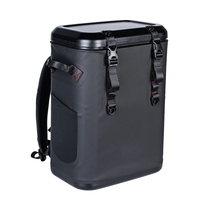 30QT waterproof TPU Portable soft drink cooler bags backpack for camping outdoor