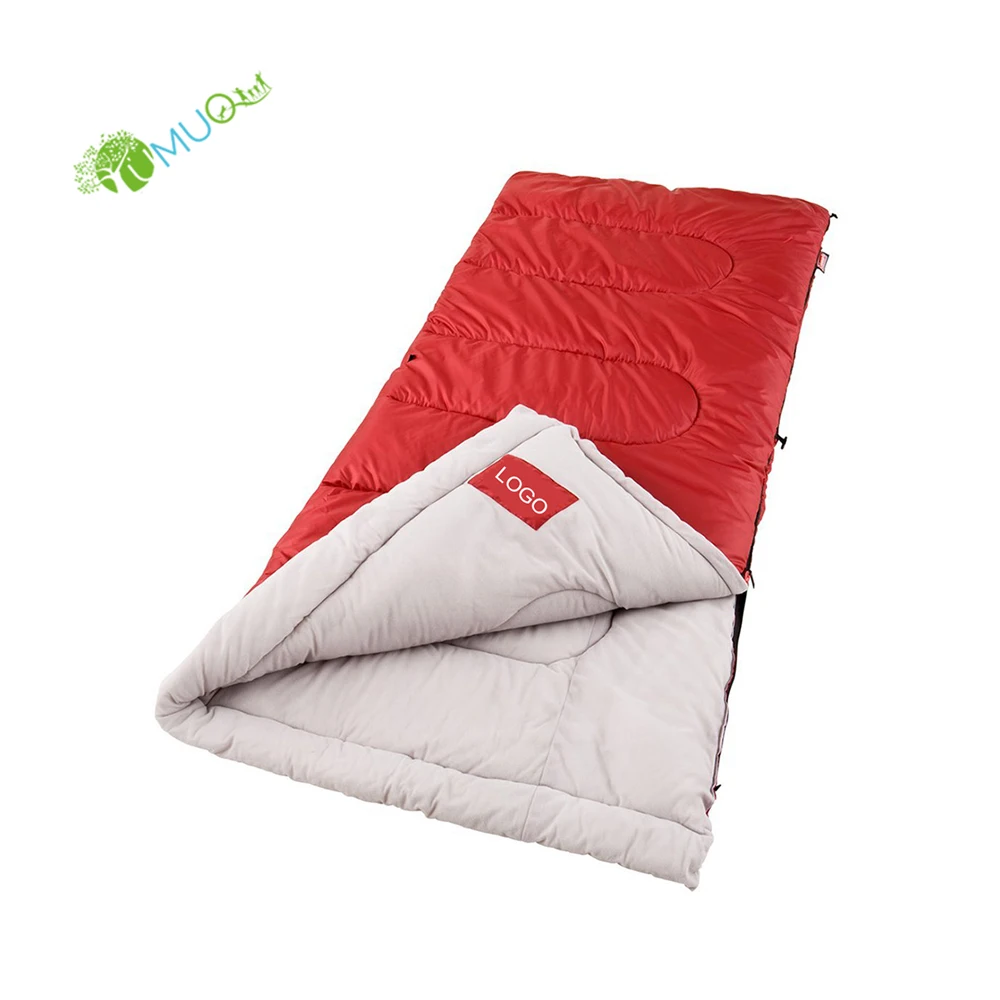 Custom Outdoor Compact Ultralight Winter Cold Weather / 4 Season Envelope Down Camping Sleeping Bag