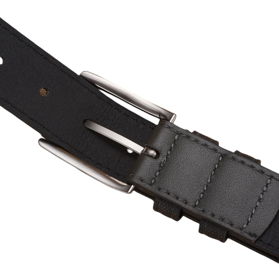 Мужской ремень с металлической пряжкой 3 4 см
