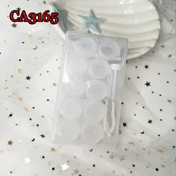 Wholesale Price 5pairs Slip-Cap Colorful Contact Lens Case Portable Travel Box CA3165